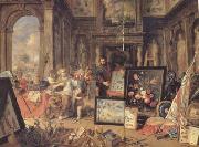 Jan Van Kessel Europe (centre panel) (mk14) Sweden oil painting reproduction